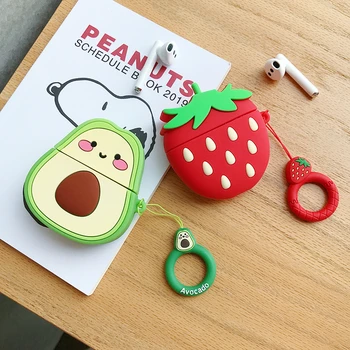 

Avocado Headset Case for Huawei Freebuds Pro Case Cute Cartoon Wireless Earphone Protection Case for Huawei Freebuds 4 Pro Cover