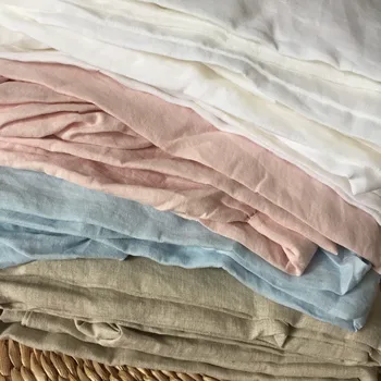 Pure Linen Fabric for Sewing Cloth, 100% Natural, Yarn-dyed, Dresses, Robe, Thin, DIY, Handmade Designer, High Quality 1