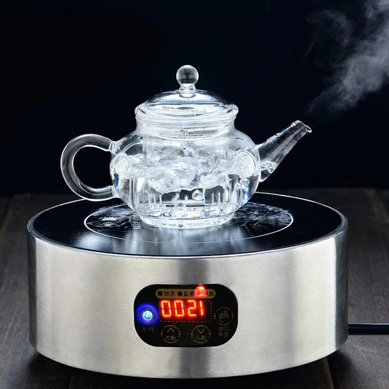 250ML Glass Teapot Tea Infuser Heat Resistant High Temperature Explosion Proof Milk Rose Flower Tea Set Teacup