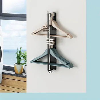 

Magnetic Hanger Household Stainless Steel Washing Machine Storage Rack Finishing Coat Rack Towel Rack Balcony Storage Rack NEW!