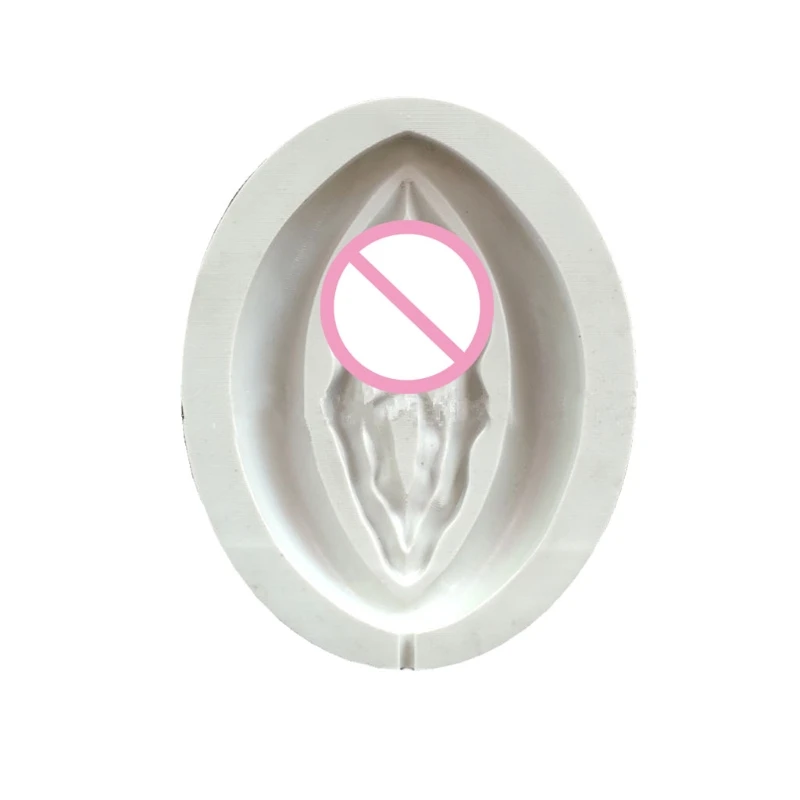 Handamade Female Vagina Mold Sex Silicone Molds for Soap Craft Candle Clay Chocolate Mold Baking Cake Resin Decorating Mould silicone mold