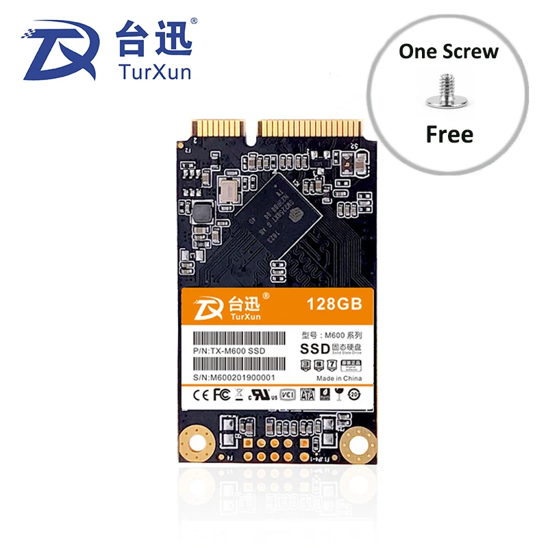 Твердотельный накопитель TurXun mSATA SSD SATA3 iii 32 ГБ 64 120 128 256 512 | Компьютеры и офис