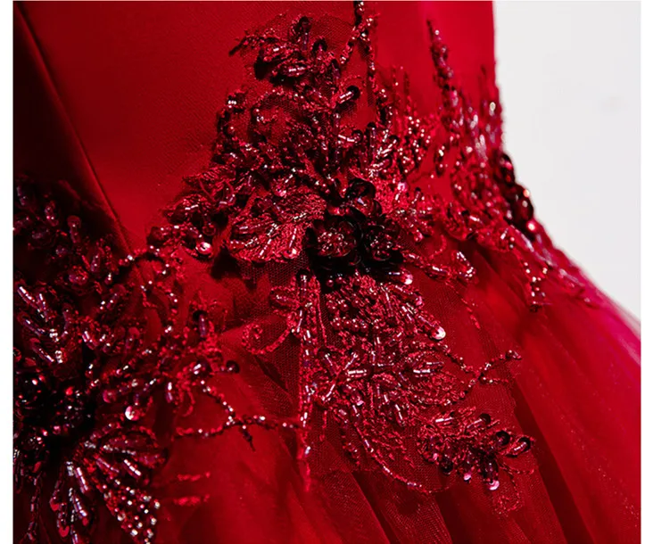 Винтажное короткое платье для выпускного вечера es vestido de festa, Бордовое платье для выпускного вечера длиной до середины икры, вечерние платья для женщин