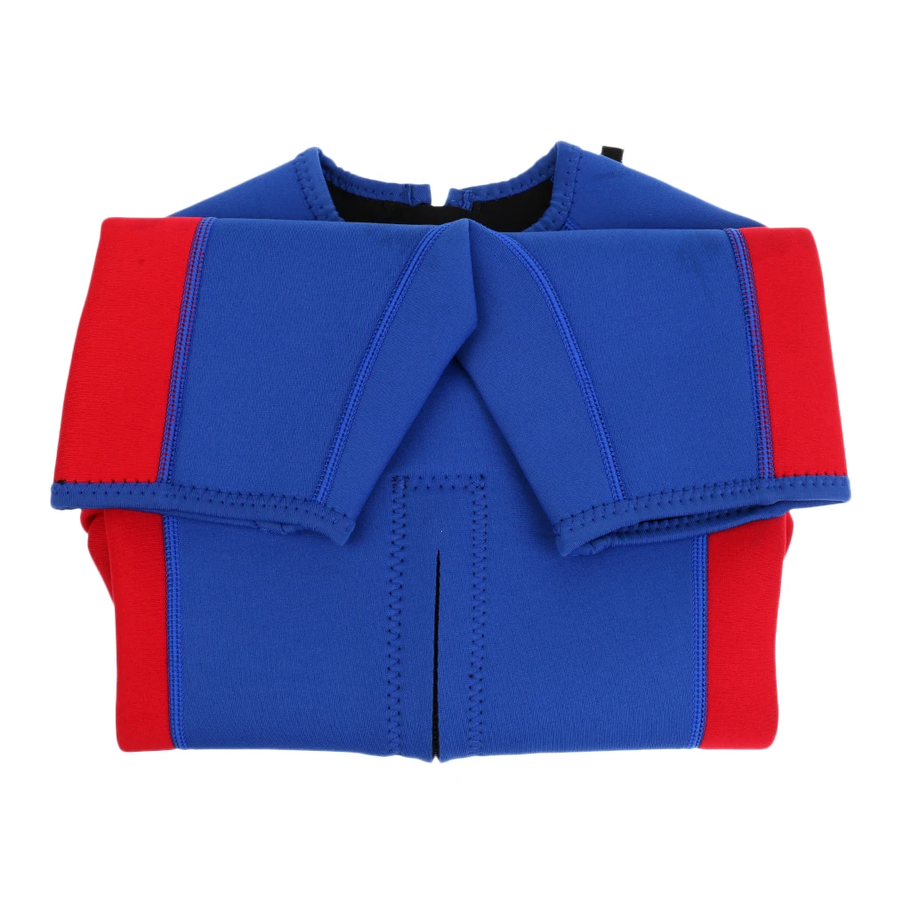 Short Sleeve One Piece Swimsuit Wetsuit, UPF 50+ Protection Rashguard Blue Boys for Children Toddler 
