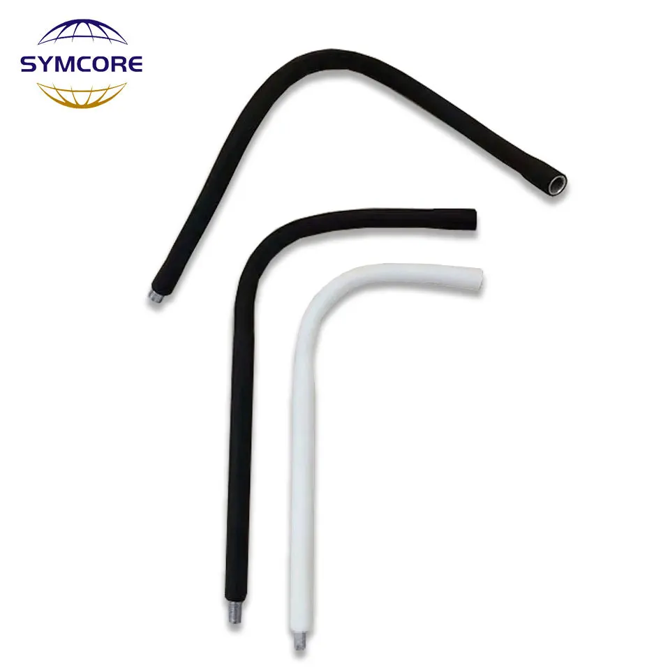 

M10+M8 Metal Semi Soft And Semi Hard Silicone Hose Flexible Gooseneck With Silicone Sleeve Hose Serpentine Tube For Clamp Lamp