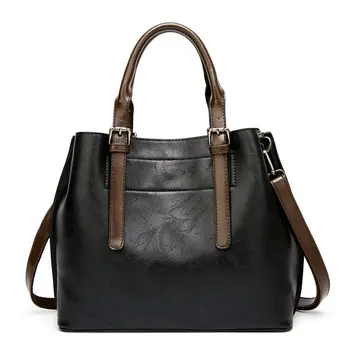 

bags for women 2020 Female handbag Vintage leather purses and handbags cute bucket Bags Large Capacity shoulder Bag for Girls