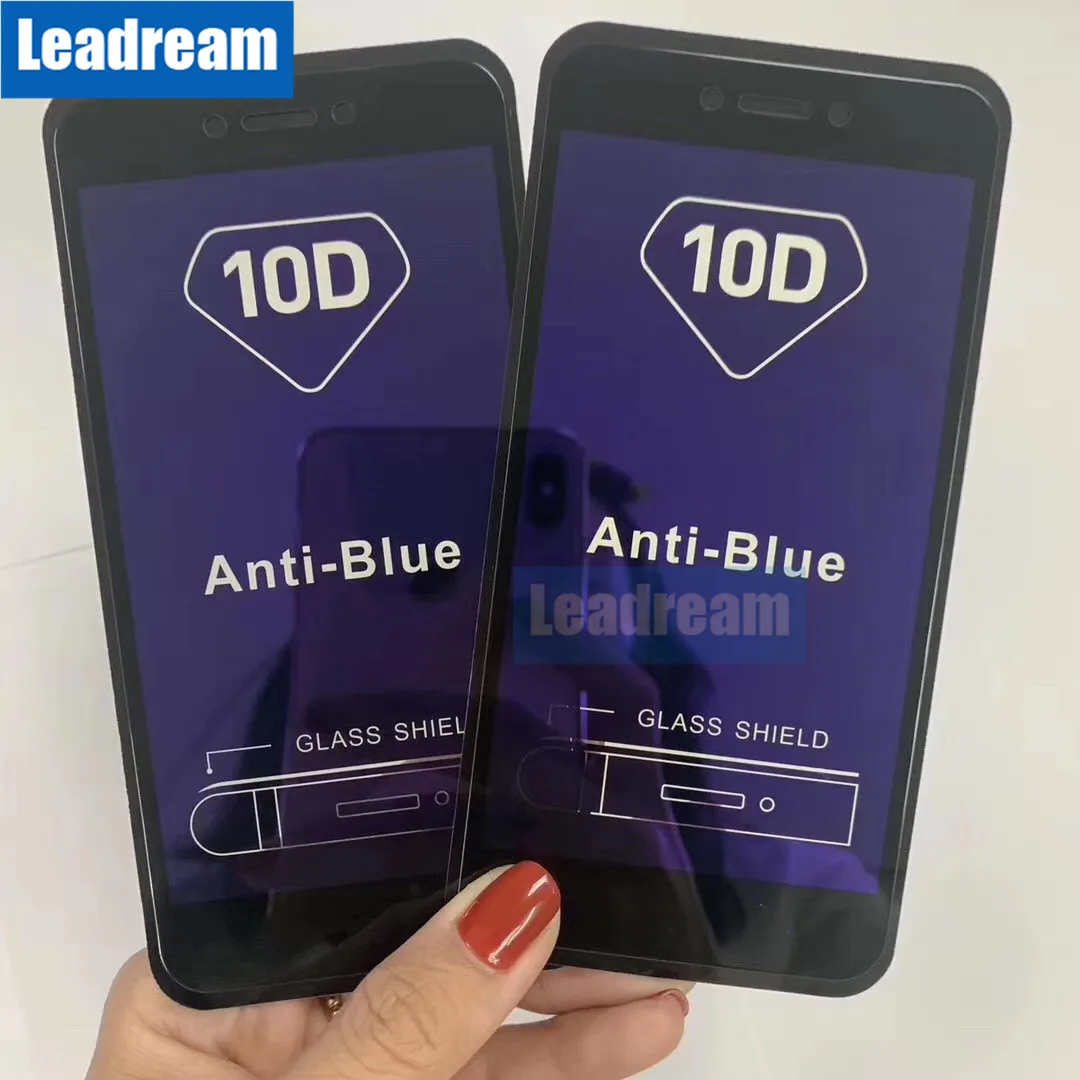 Leadream 100 шт для iPhone 11 Pro MAX X XR Xs Max 10D анти-синее Защитное стекло для экрана для iPhone 6 6S 7 8 Plus закаленное стекло