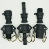 5 Pieces Plastic Camlock Couplings  1/2