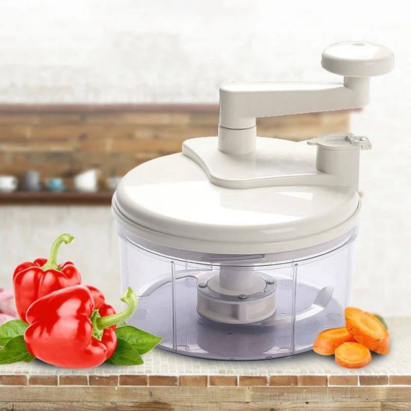 

Manual Food Processor for Meat Vegetable Separator Convenient Blender Grinder