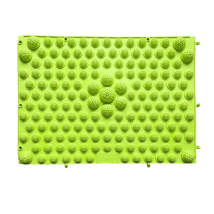 Green Домашние и уличные мебельные подушечки для ног 29x39 см Массажная подушка для ног коврик для кровообращения ног - Цвет: Green