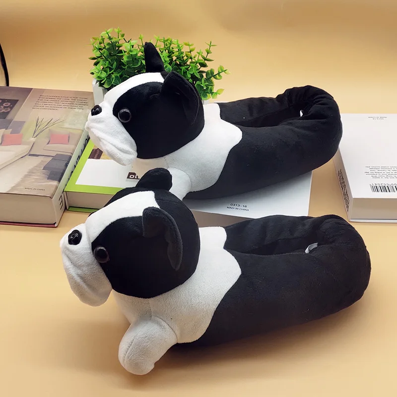 

Floor Women Shoes House Indoor Slippers Special Dog Offer Custom Warm Winter Lovers Home Slippers Thick Soft Bottom Shoes