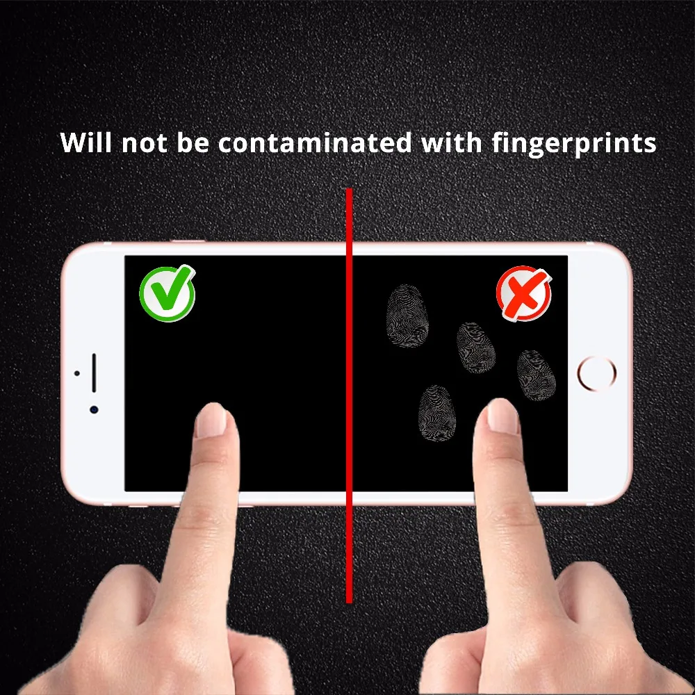 100 шт/партия Защитная пленка для экрана из закаленного стекла для iPhone 6 Plus 7Plus 8 Plus 0,25 мм 9H Твердость Премиум Закаленное стекло пленка