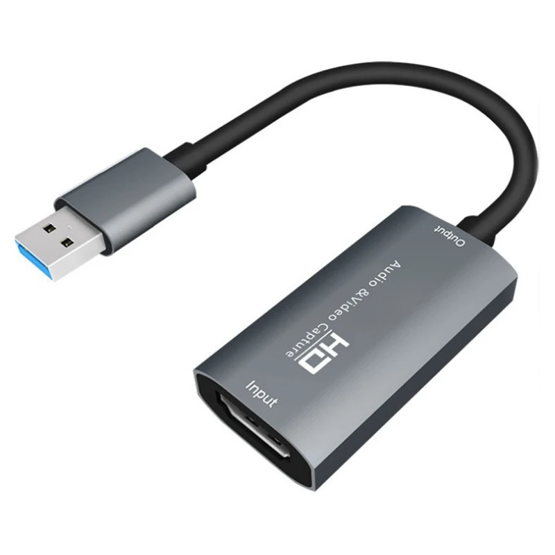 

Portable o Video Capture Card Hdmi To Usb 2.0 Hd 1080P Hdmi Video Record Live Streaming for Gaming Teaching