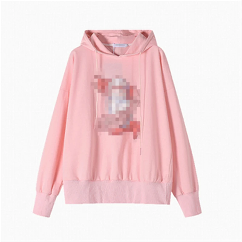 

Women's Cotton Sweatshirts 2022 Autumn Female Hoodies Fashion Loose Women Pullover Hooded New Tops Quality girls Hoodies N564
