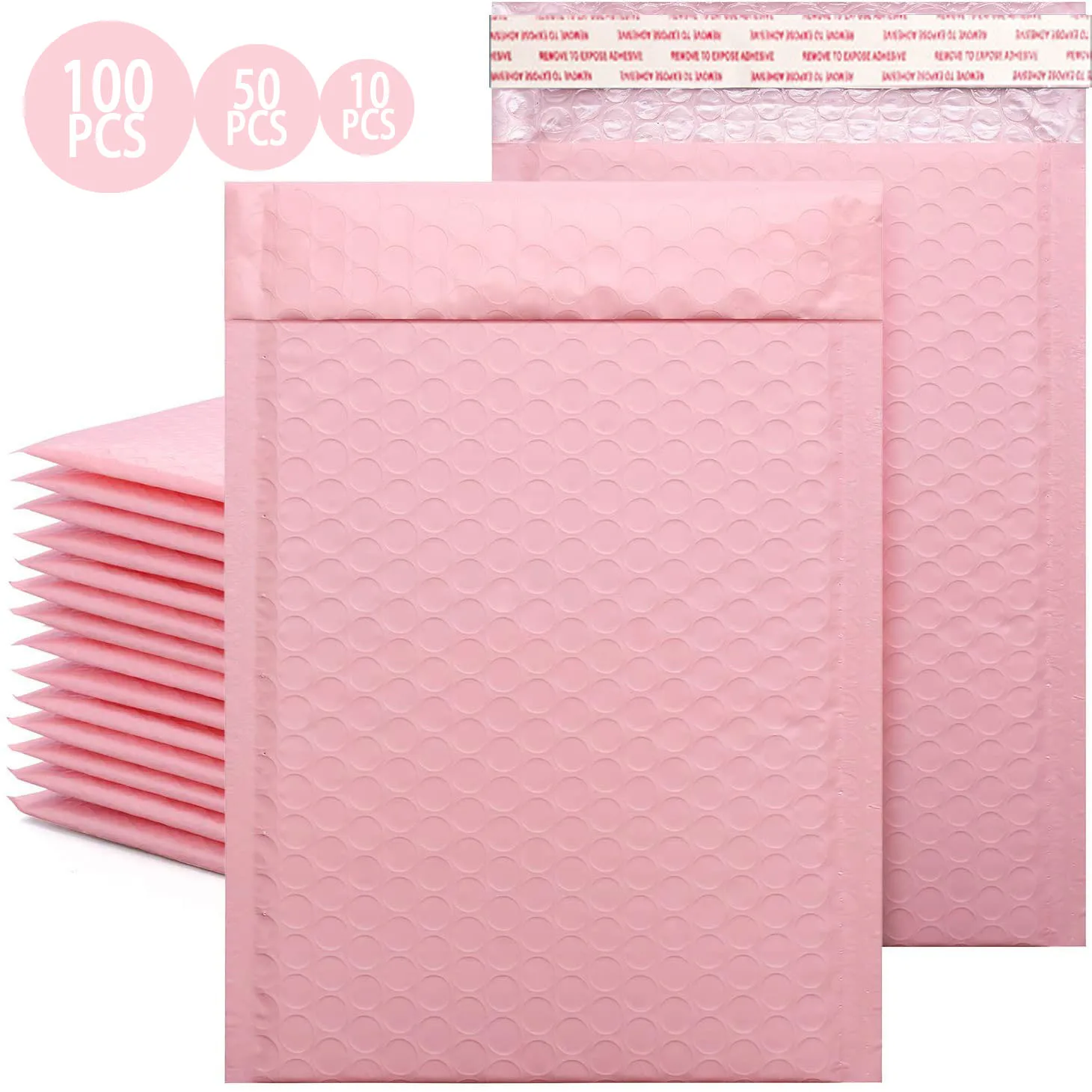 Bubble Envelope bag Pink Bubble PolyMailer Self Seal mailing bags Padded Envelopes For Magazine Lined Mailer