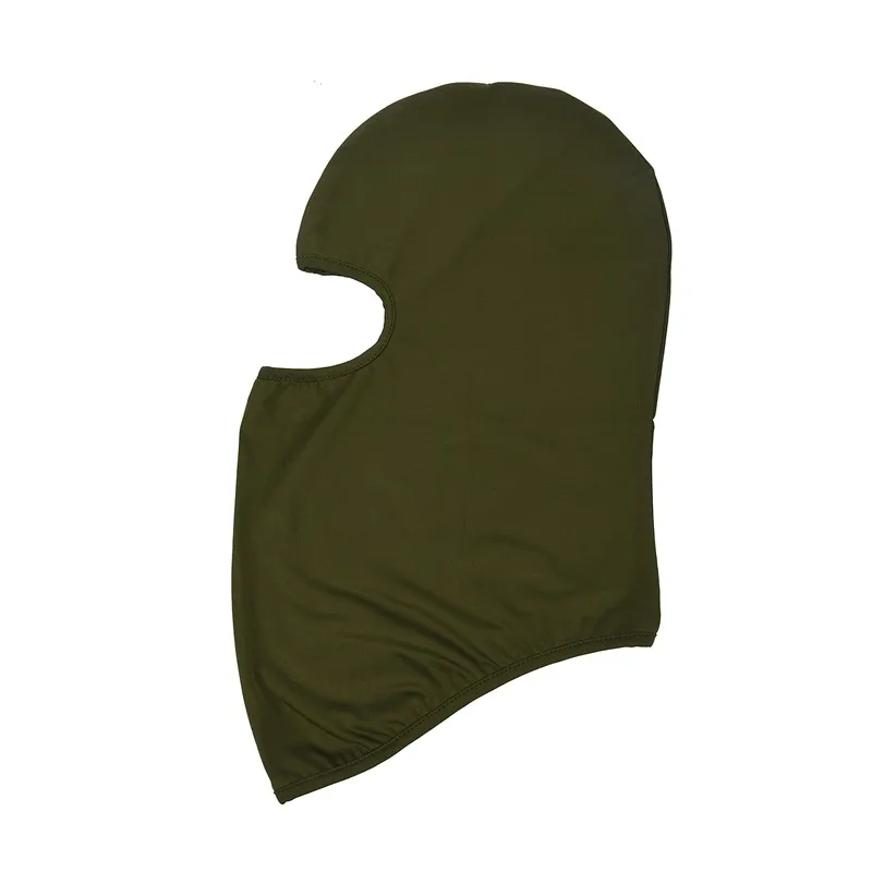

New Hot Candy Color Ultra Thin Ski Face Mask - Great Under A Bike -Army Green