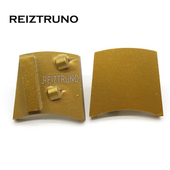 

REIZTRUNO one segment pcd polishing pads Trapezoid Diamond Metal Bond Floor Grinding for Concrete Epoxy Removal