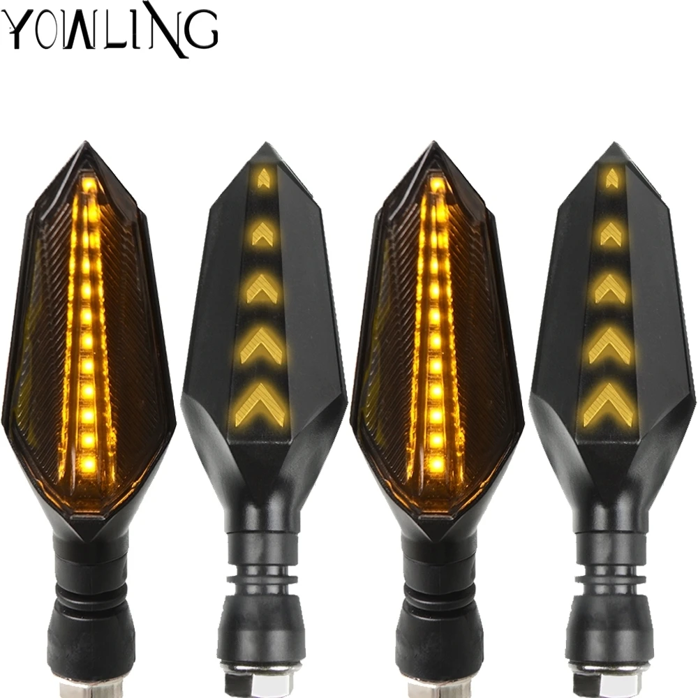 

Motorcycle LED Turn Signals Light LED Tail Lights Indicator Amber Lamp Bulb for Yamaha YZF-1000 YZF600 R1 R6 Tmax T-MAX 500 530