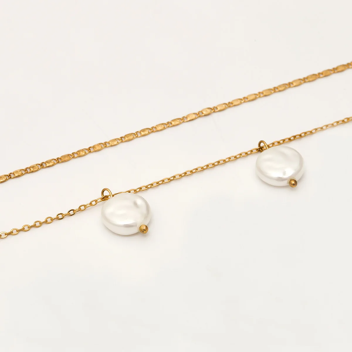 Роскошный дизайн имитация жемчуга нерегулярные Чокеры ожерелье s для женщин ZA модные ювелирные изделия ключицы Женская Цепочка-ожерелье подарок