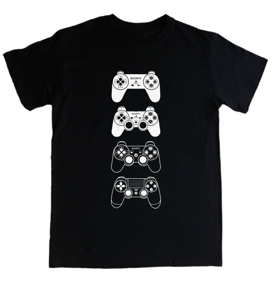 

PLAYSTATION PADS T-shirt gta destiny god of war red dead PS1 2 3 4