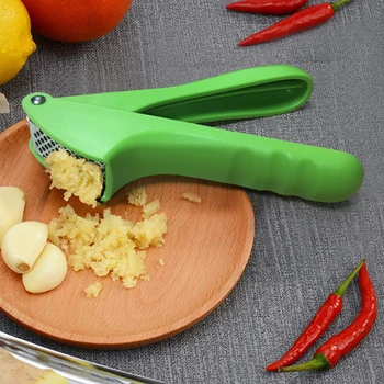 

Portable Long Handle Easy Clean Diced Manual Household Multifunctional Accessories Kitchen Tool Garlic Press Micer Cutter