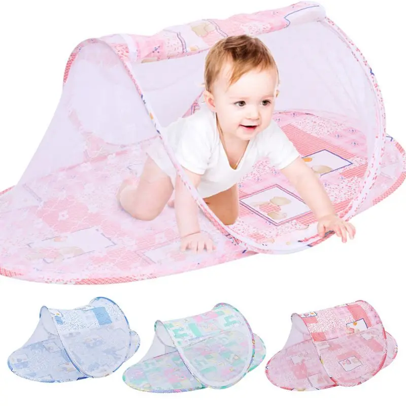 Baby Bed Travel  Sun Protection Mosquito Net Breathable Infant Sleeping Basket With Toys Portable Bassinet For Baby Foldable