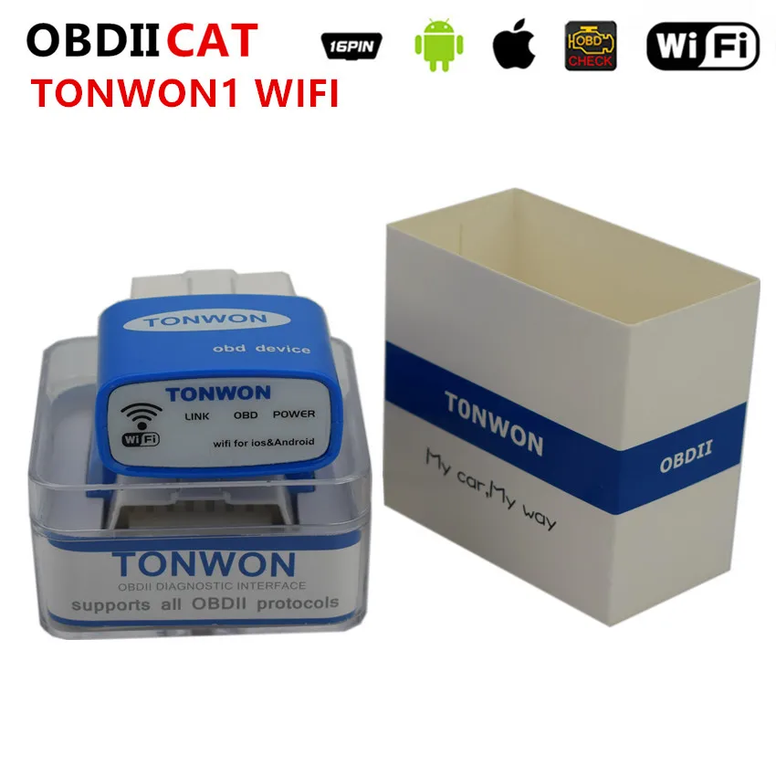 TONWON TW1 Bluetooth BT 3 0/4 0/Wifi OBD2 Диагностический сканирующий Инструмент OBD сканер