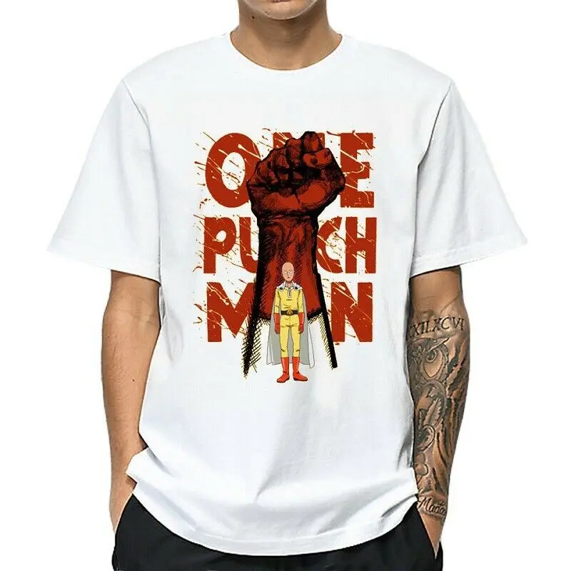 One Punch Man Футболка аниме короткий рукав отаку летний обычный Тройник топы унисекс |