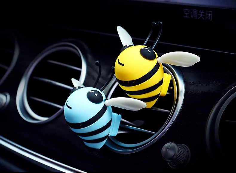 2019 Small Bee Air Freshener Car ventilation outlet clip Interior Decoration flavor Auto perfume diffuser fragrances deodora | Дом и сад