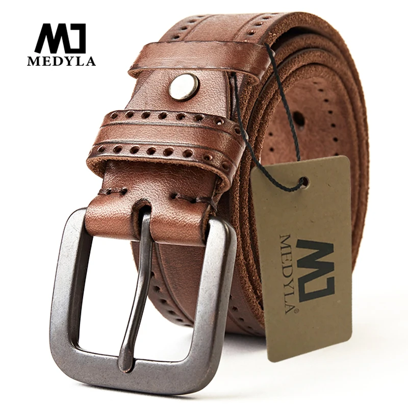 Günstige Top Schicht Leder Rindsleder Gürtel Mode Technologie Männer Gürtel Importiert Legierung Schnalle Breite Cinto Masculino Luxus Cummerbund