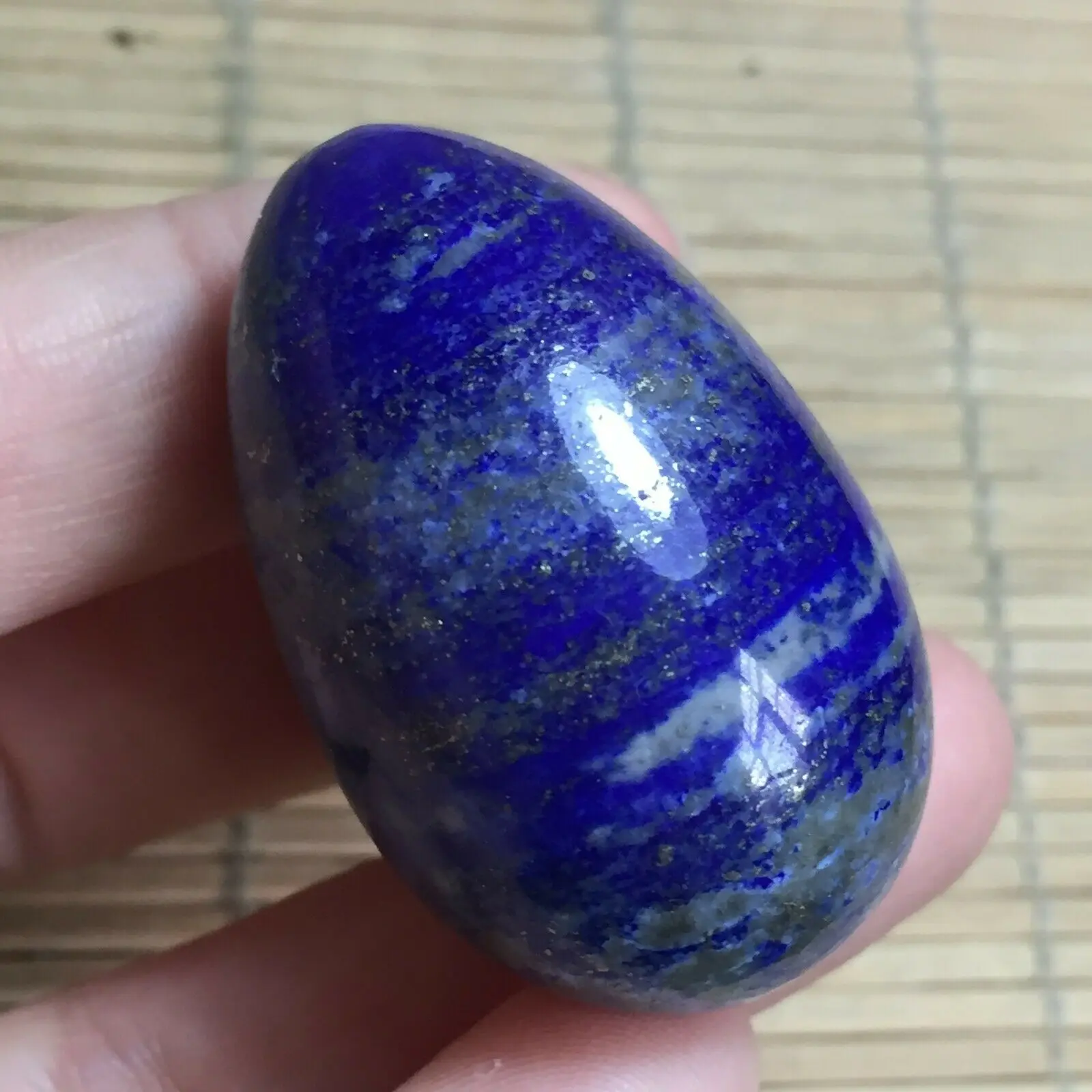 

Natural Lapis Lazuli Crystal Egg Reiki Healing 40-45g