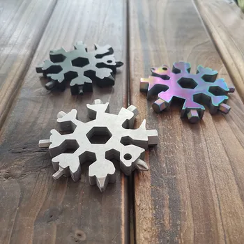 

Mini Craft Tool Key Chain 1Pcs Party Supplies Multi-functional Handy Screwdriver for Household Snowflake Hand Tools Portable