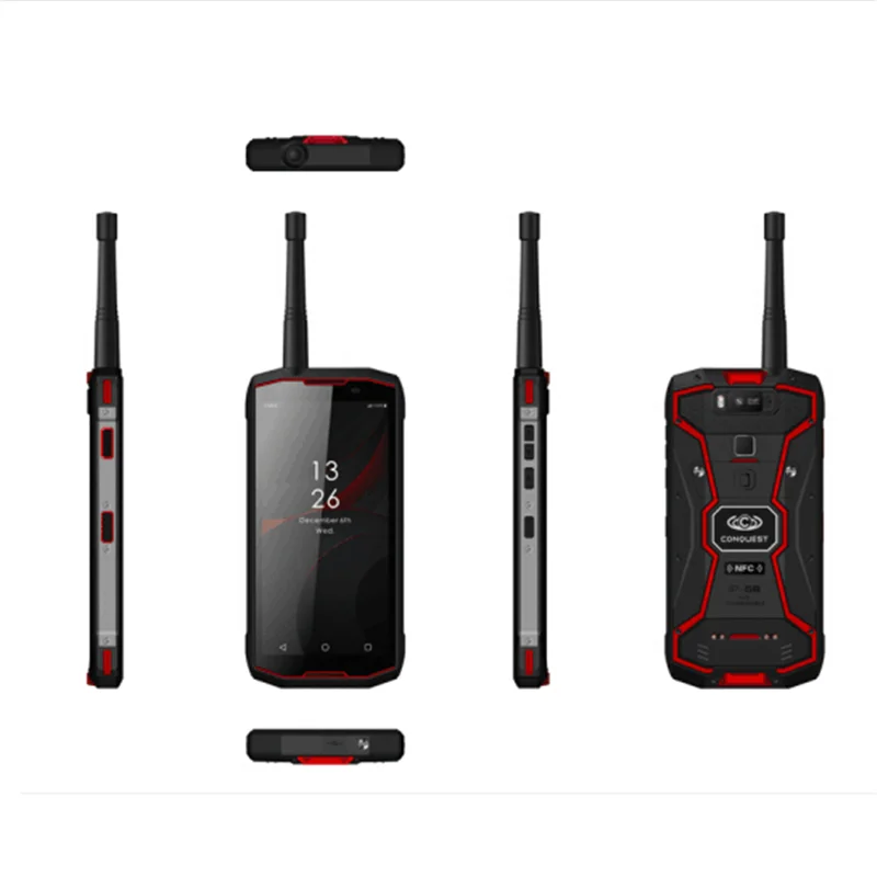 Conquest S12 pro прочный сотовый телефон IP68 Водонепроницаемый 5,99 дюймов ips Android 9,0 MTK6771 рация ПМР смартфон