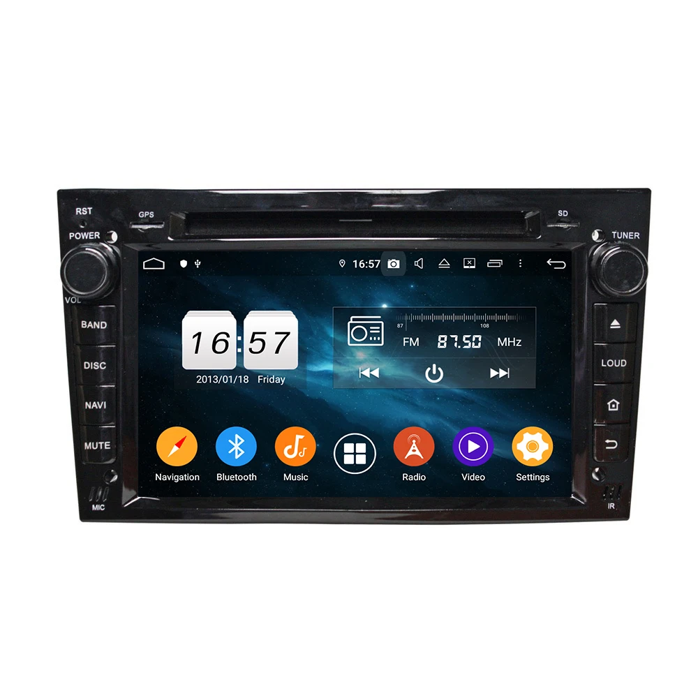 7 &quot2 Din Android 9 0 автомобильное радио 8 ядер 2 + 16 Гб 4 32 64 ГБ для OPEL VECTRA ANTARA