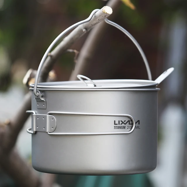Lightweight Outdoor Camping Cooking Pot - Image 4