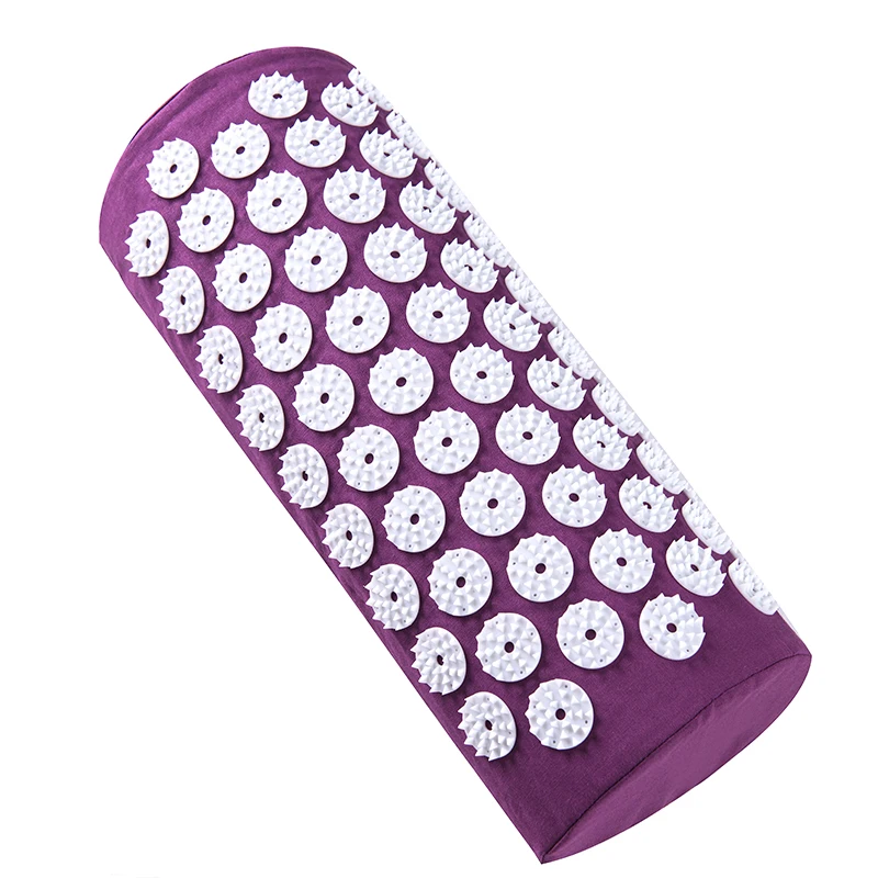 Purple pillow Массажный расслабляющий акупрессурный массажер коврик облегчающий тело Ноги спины снимает стресс и боль акупунктурный Спайк массажный коврик - Цвет: Purple pillow