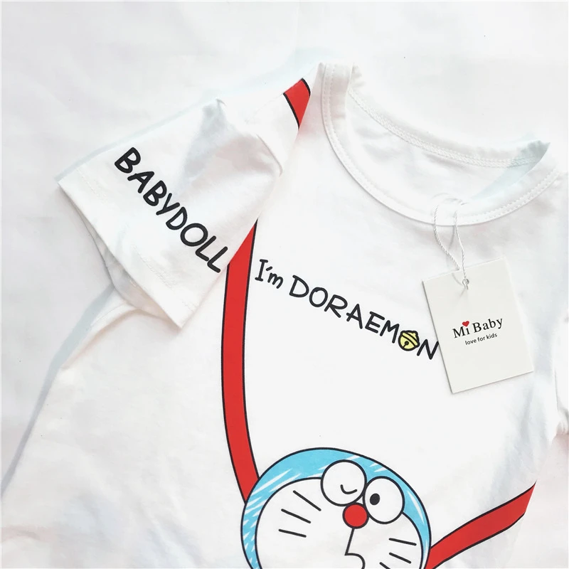KIKIKIDs/детская белая футболка с героями мультфильмов Топы в японском стиле для маленьких мальчиков и девочек, детская летняя повседневная футболка с короткими рукавами фирменный дизайн