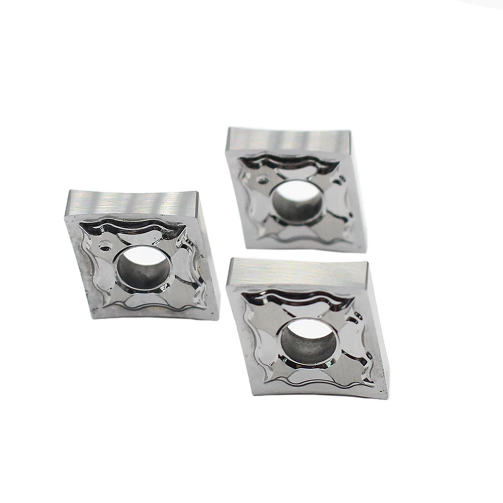 10 шт. CNMG120404 HA H01 Алюминий Токарные пластины Лезвие Из Карбида CNMG 120404 фреза для токарного станка с ЧПУ Алюминий Медь инструмент