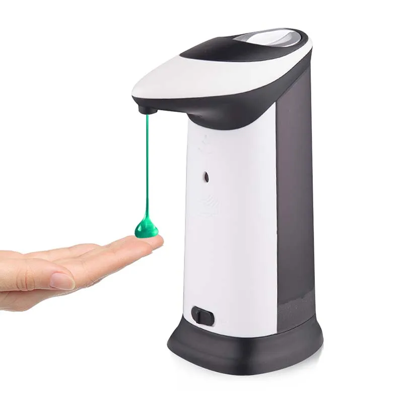 

420ml Useful Smart Sensor Touchless Electroplated Sanitizer Dispensador Automatic Liquid Soap Dispenser for Kitchen Bathroom