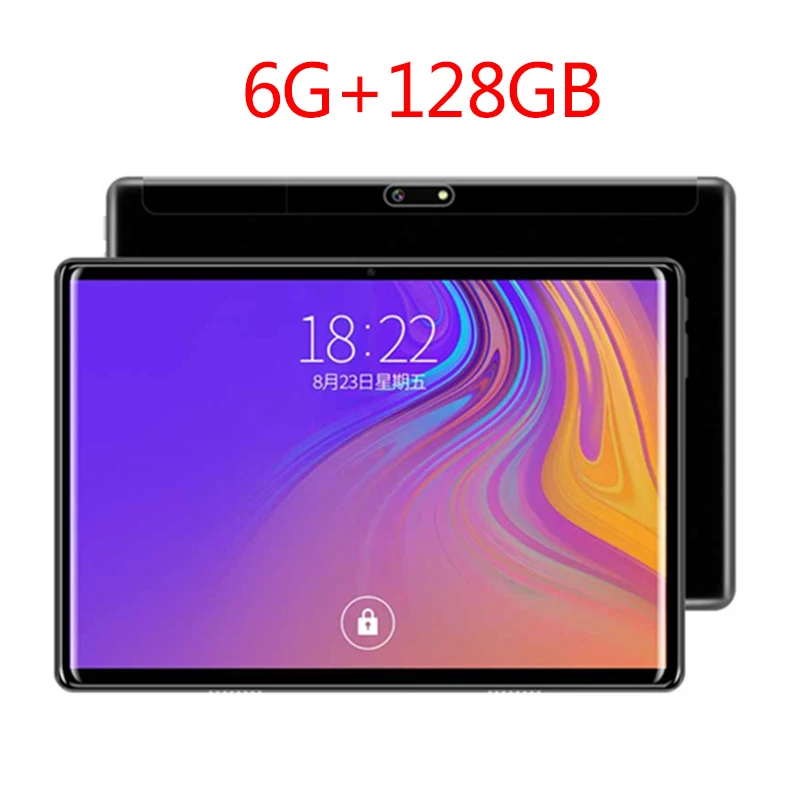 

2020 New 2.5D screen 6G RAM+128G ROM 10.1 inch 4G Dual camera SIM tablet pc Android 8.0 Ten core tabletas PC 5MP WIFI Bluetooth