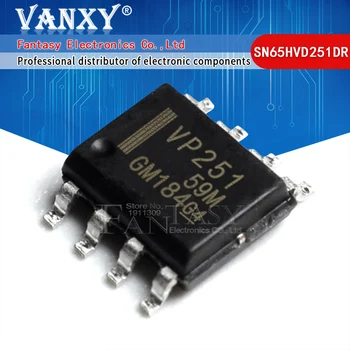 

10pcs SN65HVD251DR SOP8 VP251 SOP-8 65HVD251 SOP 65HVD251DR
