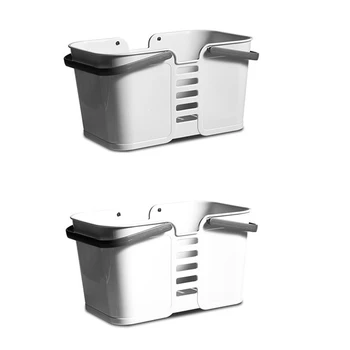 

2 Sets of Wash Bath Basket Storage Basket Bathroom Bath Portable Plastic Soap Storage Bath Basket