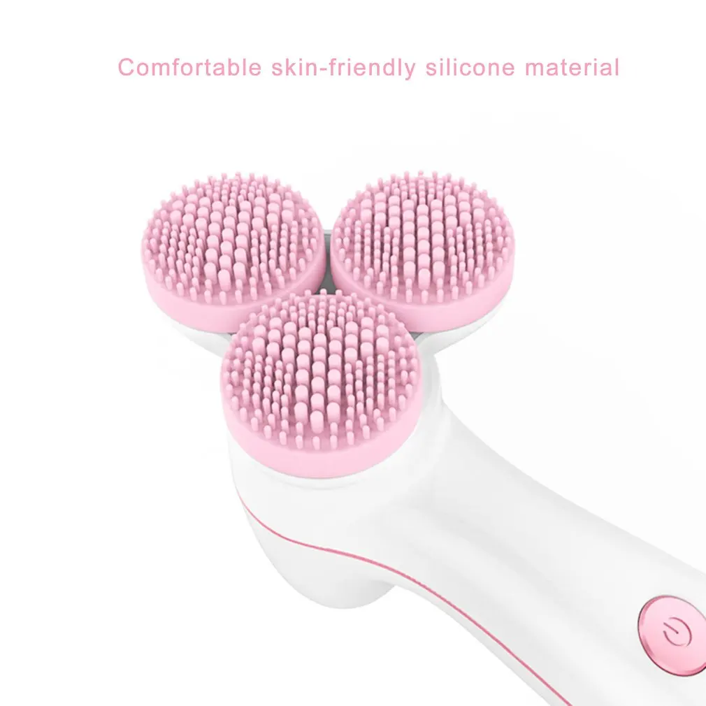 3D массажный Очищающий Инструмент Электрический очищающий артефакт электрическая силиконовая стиральная машина силиконовый очиститель