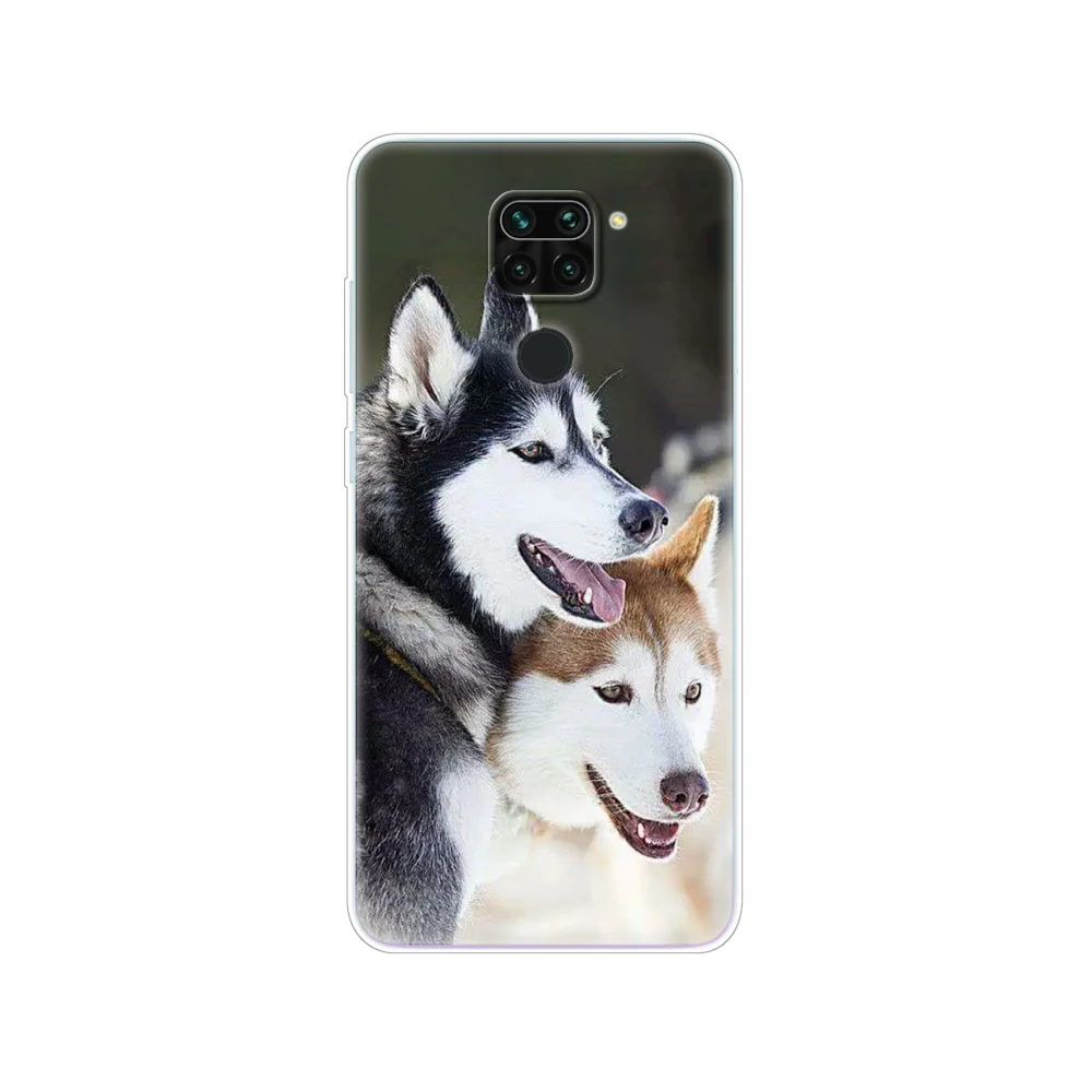 For Xiaomi Redmi Note 9 Cases Soft Tpu Phone Back On Redmi Note 9 Pro Silicon Covers Redmi Note9 Pro Note 9s Bumper Funda Cat 