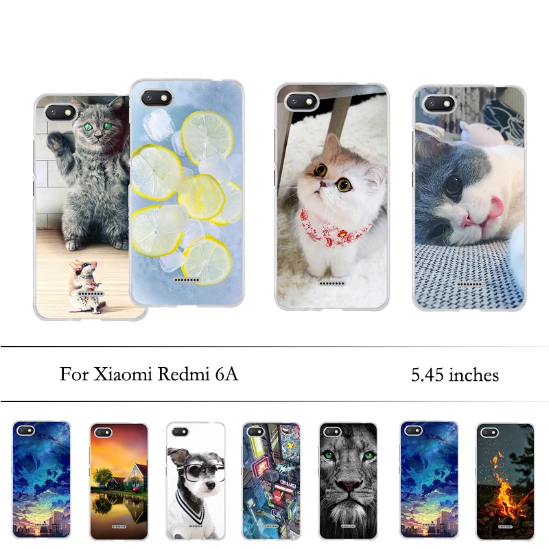 

Soft TPU Case for Xiaomi Redmi 6A Case Silicone Case for Xiaomi Redmi 6A Cover Phone Case Fundas for Xiaomi Redmi 6A Coque Capas