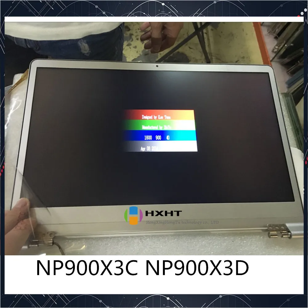 

For Samsung NP900X3C NP900X3D LCD screen assembly LSN133KL01-801 1600*900 silver / Blue 100% tested Good working