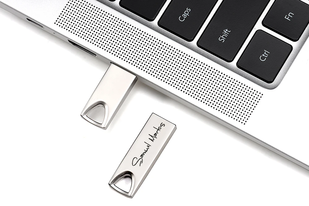Металлический USB 2,0 накопитель, оригинальная карта памяти USB, горячая Распродажа, флешка 8G/16G/32G/64G/128G(10 шт., бесплатный логотип), u-диск, подарок
