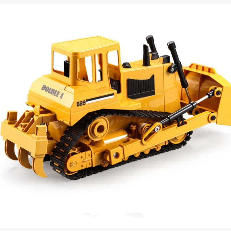 New large size excavator High Simulation 2.4G Remote Control Truck With Triangle crawler bulldozer Truck Vehicle  sound lights 5