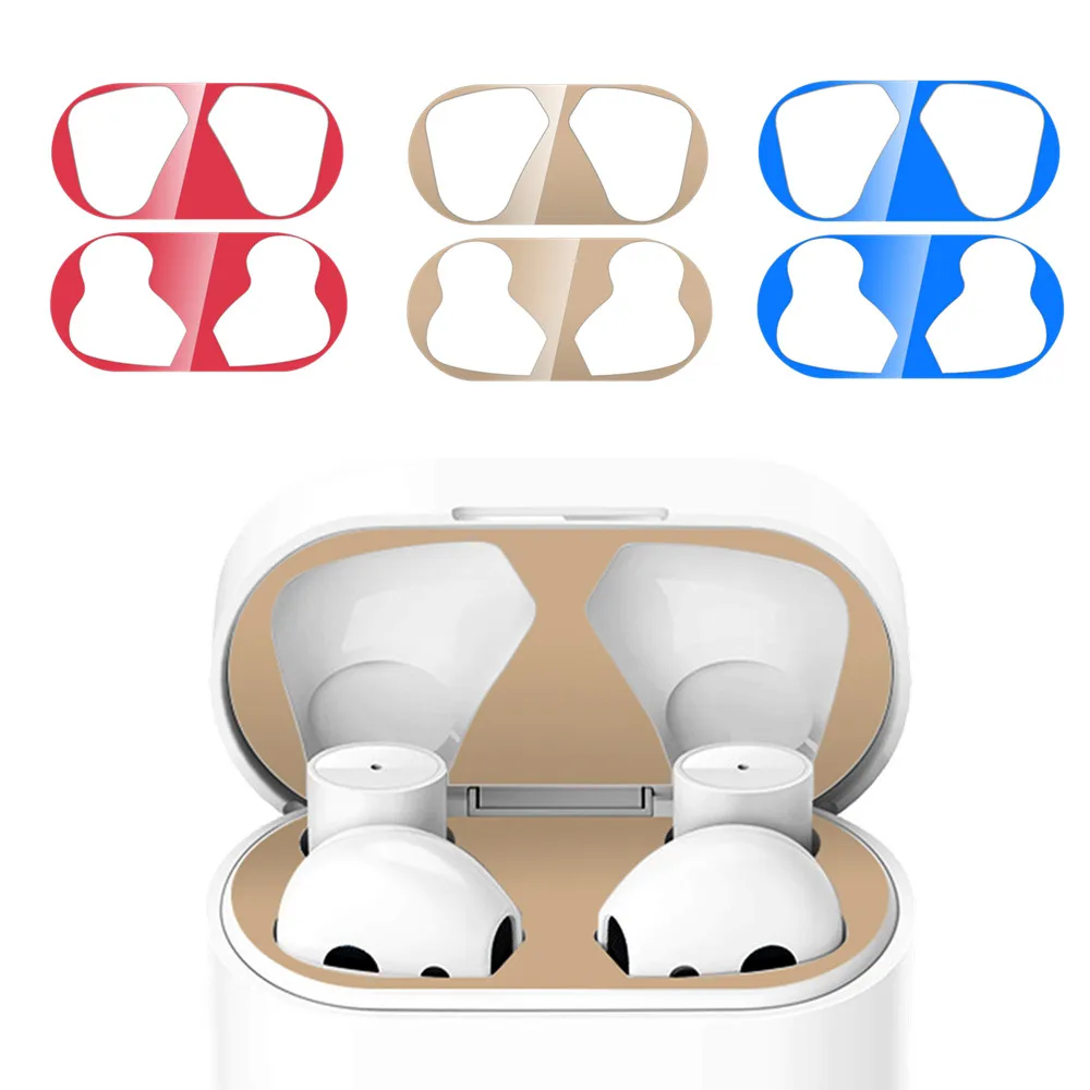 Защитная пленка для наушников металлическая наклейка Xiaomi Mi Airdots Pro 2 защитная
