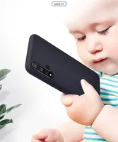 Dla Huawei Honor 8x8s 9 10 Lite Case oryginalny płynny silikonowy pokrowiec dla Huawei Honor 10i 20i widok 9 10 20 30 Pro Play 9X Coque 3